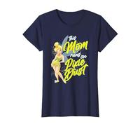 Disney Tinker Bell Mother's Day Pixie Dust T-Shirt, Women, Navy Blue, Medium