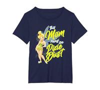 Disney Tinker Bell Mother's Day Pixie Dust T-Shirt, Women's Plus, Navy Blue, 2X