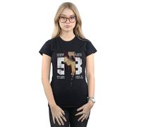 Disney Tinker Bell Neverland 53 Cotton T-Shirt In Black Black XXL