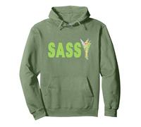 Disney Tinker Bell Sassy Pullover Hoodie, Adult Unisex, Sage Green, X-Large
