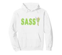 Disney Tinker Bell Sassy Pullover Hoodie, Adult Unisex, White, XX-Large
