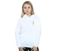 Disney Tinkerbell Chest Hoodie In White White