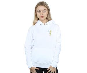 Disney Tinkerbell Chest Hoodie In White White
