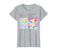 Disney Tinkerbell If You Don't Love Me At My... T-Shirt, Women, Heather Grey, Large