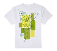 Disney Tinkerbell Outline Kids' T-Shirt - White - 5-6 Years - White