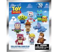 Disney Toy Story 30th Anniversary 3D Foam Bag Clip - 1 Blind Bag
