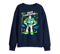 Disney Toy Story 5 Buzz Lightyear Gaming Kids Sweatshirt, Navy, 7-8Y
