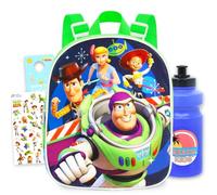Disney Toy Story 5 Mini Backpack for Kids Toddlers - 11" Iconic Woven Small Backpack Bundle w Stickers and More | Preschool Daycare Kindergarten | Fits Boys Girls Alike