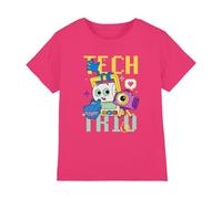 Disney Toy Story 5 Tech Trio Kids T Shirt, Hot Pink, 7-8Y