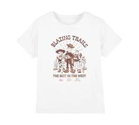 Disney Toy Story 5 Western Blazing Trails Kids T Shirt, White, 9-11Y