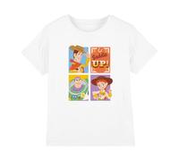 Disney Toy Story 5 Western Saddle Up Kids T Shirt, White, 7-8Y