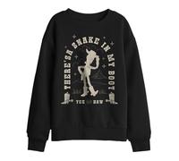 Disney Toy Story 5 Woody Snake In My Boot Kids Sweatshirt, Black, 12-13Y