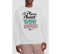 Disney Toy Story Aliens Food Spaceport Sweatshirt, White | Size: 2XL Disney White 2XL
