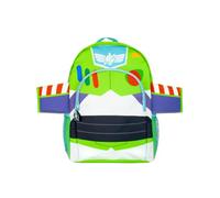 Disney Toy Story Backpack, Buzz Lightyear Kids Backpack, One Size Green | 3D Buzz Wings, Adjustable Straps, Inside Name Tag, Side Mesh Pockets, Buzz Lightyear Zip Pull, Great Kids Backpack For School