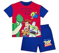 Disney Toy Story Boys Short Pyjamas Kids PJs Woody Buzz Alien