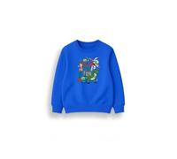 Disney Toy Story Boys Sweatshirt - Made For Fun Character Graphics, Blue Crew Neck Jumper, Long Sleeve Graphic Sweat Top, Rib Cuffs And Hem, Cosy Everyday Layer For Boys