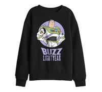 Disney Toy Story Buzz Kids Sweatshirt, Black, 7-8