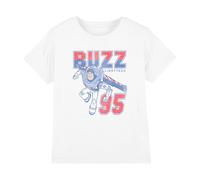 Disney Toy Story Buzz Lightyear 95 Kids T Shirt, White, 12-13