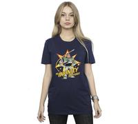 Disney Toy Story Buzz To Infinity Cotton Boyfriend T-Shirt In Navy Navy 5XL
