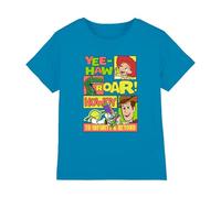 Disney Toy Story Comic Panels Kids T Shirt, Turquoise, 7-8