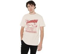 Disney Toy Story Duke Caboom Retro T-Shirt, Natural in Beige | Size: Small Disney Beige S