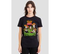 Disney Women's Toy Story Group Terror T-Shirt, Black | Size: Large Disney Black L