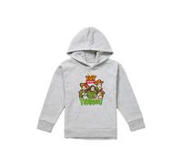 Disney Toy Story Group Terror Youth Kids Pull-Over Hoodie, Athletic Heather in Grey | Size: 9-11 Years Disney Grey 9-11 Years