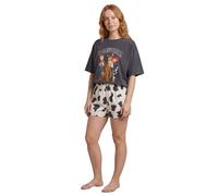(XX-Large) Disney Toy Story Short Sleeve Short Leg Pyjama Set (Womens Grey)