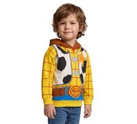 Disney Toy Story Kids Hoodie Options | Jessie, Woody, Buzz, Rex Long Sleeve Pullover with Graphic Print | Girls and Boys Jumper | Everyday Wear Movie Merch