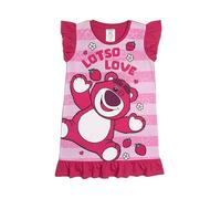 Disney Toy Story Lotso Bear Nightdress Nighty Nightie Nightwear Pyjamas Pjs Pink Frilly Strawberry Kids Girls 2-3 Years