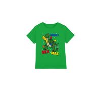 Disney Toy Story Merry Rex-Mas Kids T-Shirt in Dark Green | Size: 12-13 Years Disney Dark Green 12-13 Years