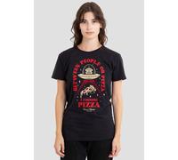 Disney Toy Story Pizza Or People T Shirt, Black Black