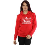 Disney Toy Story Pizza Planet Logo Hoodie In Red Red