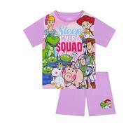 Disney Toy Story Pyjamas, Woody And Buzz Girls Pjs, Summer Girls Pyjamas, Toy Story Kids Pjs, Purple 5-6 Years