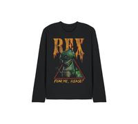 Disney Toy Story Rex Fear Me Unisex Long Sleeve T Shirt, Black, XX-Large
