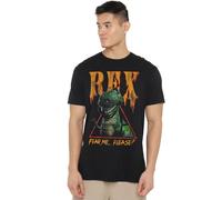 Disney Toy Story Rex Fear Me Unisex T Shirt, Black, X-Large