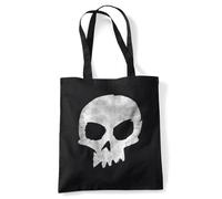 Disney Toy Story Sid Skull Grocery Travel Reusable Tote Bag, Black, 38X42Cm