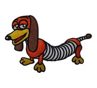 Disney Toy Story Slinky Dog Patch Embroidered Badge Iron Sew On T Shirt Bag Cap