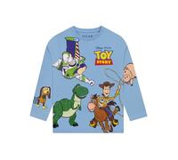 Disney Toy Story Slinky Dog, Woody and Buzz Lightyear Boys Long Sleeve T Shirt, Soft Cotton Boys’ T-Shirts, 3-4 Years Blue