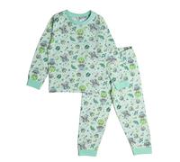Disney Toy Story Trouser Pyjamas Boys Long Sleeve Pjs Nightwear Baby Toddler Kids Buzz Lightyear Alien Green 3-4 Years