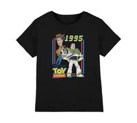 Disney Toy Story Woody and Buzz 1995 Kids T Shirt, Black, 9-11