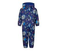 Disney Toy Story, Woody & Buzz Lightyear Boys Hooded Puddle Suit with Fleece lining, All in one, Toy Story, 12-18 Months: 86cm, Blue