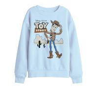 Disney Toy Story Woody Canyon Kids Sweatshirt, Light Blue, 5-6