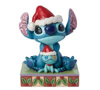 Disney Traditions 6015007 Santa Stitch And Scrump - P01585