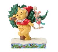 Disney Traditions 6016886 Pooh Piglet Christmas Tree