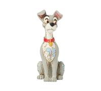 Enesco Disney Traditions by Jim Shore Lady and The Tramp Standing Pose Miniature Figurine, 3.82 Inch, Multicolor