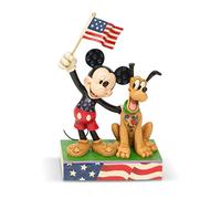 Disney Traditions A Banner Day Mickey And Pluto Figurine
