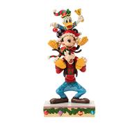 Disney Traditions by Jim Shore A Holiday Pile Up Christmas Figurine