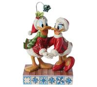 Disney Traditions by Jim Shore Merry Mistletoe Donald and Daisy Duck Figurine
