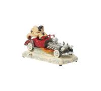Enesco Disney Traditions by Jim Shore 101 Dalmatians Cruella de Vil Car Scene Musical Figurine, 4.92 Inch, Multicolor